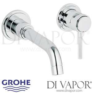 Grohe Atrio 2-Hole Basin Mixer S-Size - 2007 to 2018 - Spare Parts 19287001 GEN1